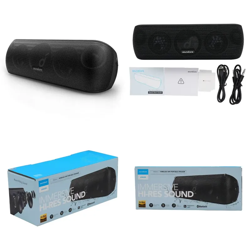 Anker Speaker Soundcore Motion+ - Altavoz Bluetooth Anker Soundcore Motion+ Original,
