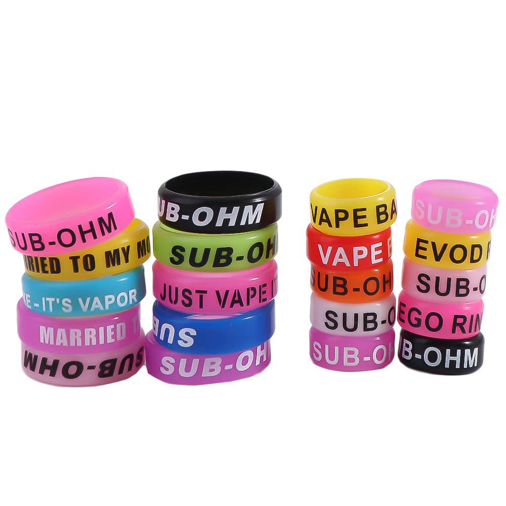 Vape Band Silicone - 10 Uds. Funda protectora antideslizante con