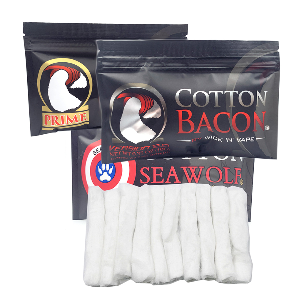 Paquete de 2 algodón Bacon Pri - Vaping Goods reseña y precio