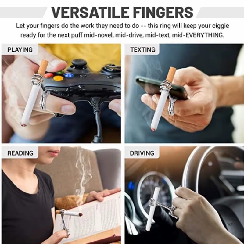 Divertido Soporte de Cigarrill - Vape Ring reseña y precio